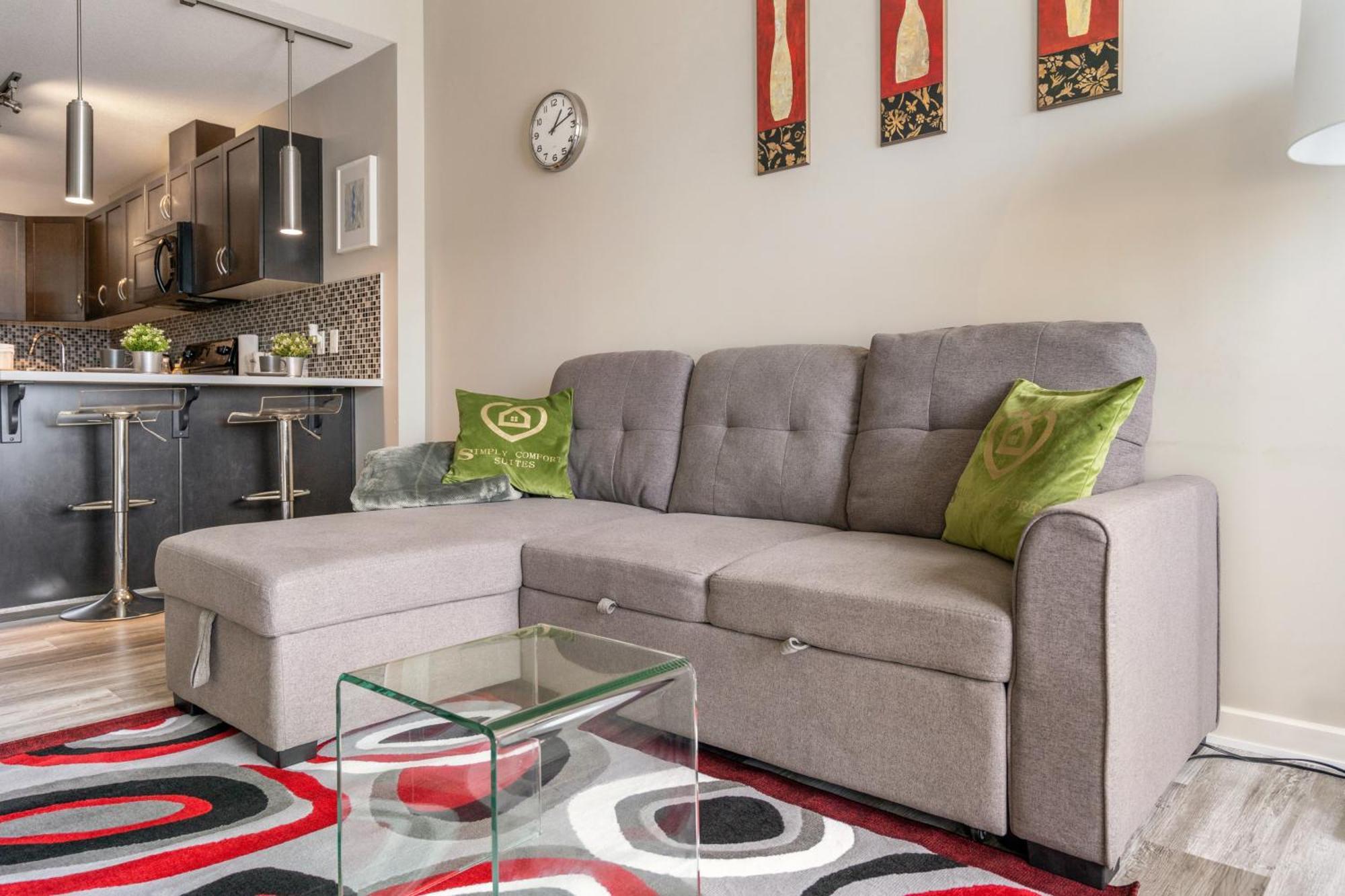 YYC City Centre Retreat - 1Br Condo With Desk מראה חיצוני תמונה